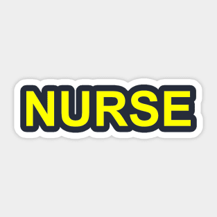 Nurse T-Shirt | Text for Nurses Sticker